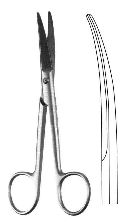 MAYO MAKAS EĞRİ SÜPER KESKİN  17 CM 